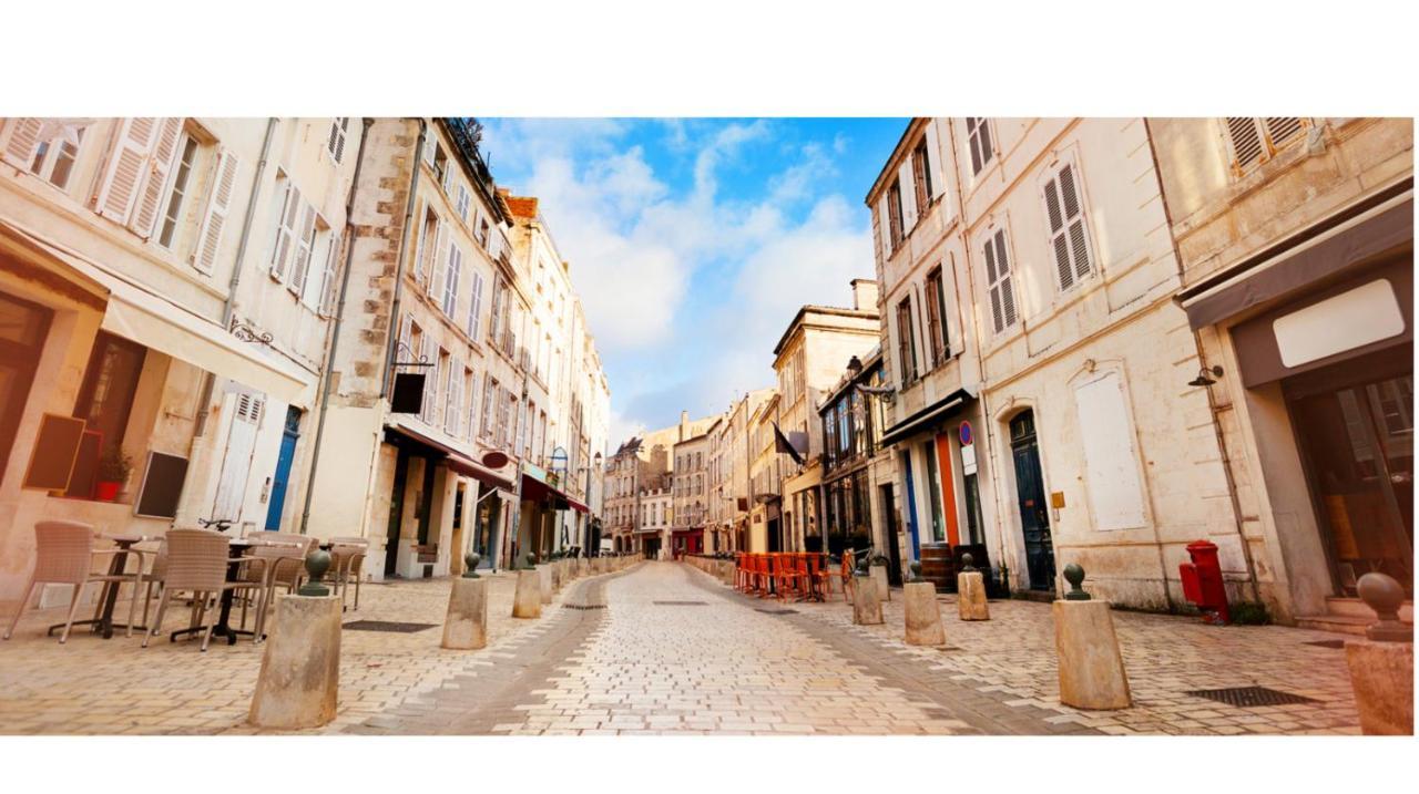 Appartement Tout Confort En Mezzanine A 20Mn A Pied Du Centre-Ville Avec Tv Et Wifi La Rochelle  Kültér fotó