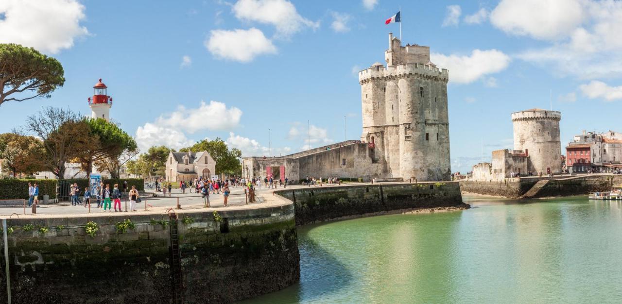 Appartement Tout Confort En Mezzanine A 20Mn A Pied Du Centre-Ville Avec Tv Et Wifi La Rochelle  Kültér fotó